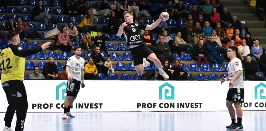 Victorie cu emoții pentru CS Minaur în primul meci oficial din acest an