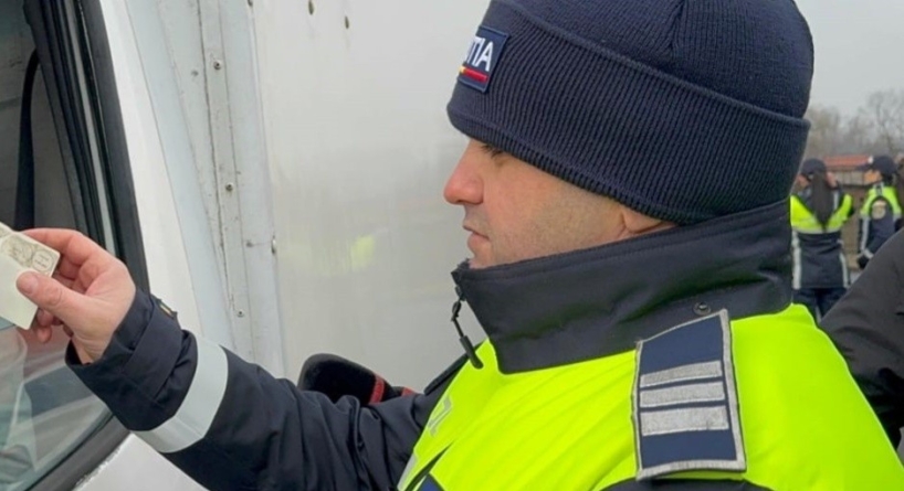 Aproape 60 de mașini verificate într-o singură zi în Sighet