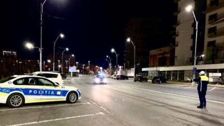 Aproape 300 de amenzi date și 23 de permise reținute de polițiștii rutieri maramureșeni în două zile