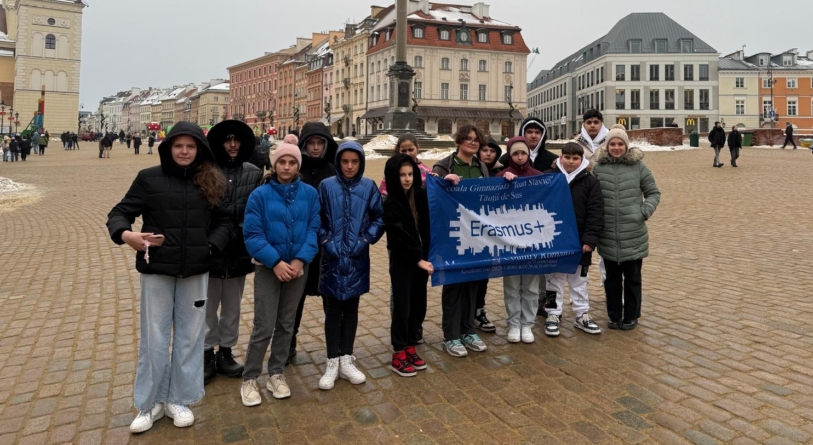14 elevi ai Școlii Gimnaziale „Ioan Slavici” Tăuții de Sus au participat la un schimb de experiență în Polonia