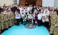 Preasfințitul Părinte Iustin s-a aflat în mijlocul credincioșilor Parohiei Ortodoxe „Sfinții Trei Ierarhi” din Paris, Franța