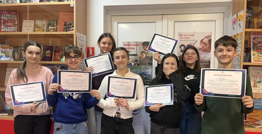 Cursurile de programare „Code Kids” desfășurate la Biblioteca Orășenească Tăuții Măgherăuș s-au finalizat cu succes pentru grupa de elevi „RoboWin24”