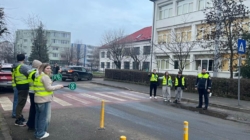 Activitate de prevenție dedicată regulilor de circulație, la Școala Gimnazială „Alexandru Ivasiuc” din Baia Mare
