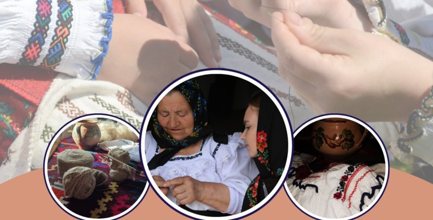 La șezătoare la Muzeul Satului Maramureșean