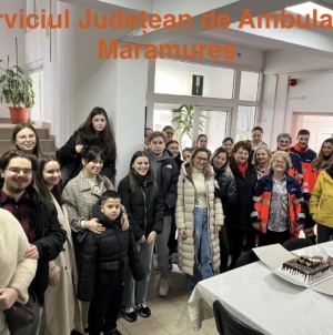 Serviciul Județean de Ambulanță Maramureș și-a deschis larg porțile pentru elevii Școlii Postliceale „Carol Davila” Baia Mare