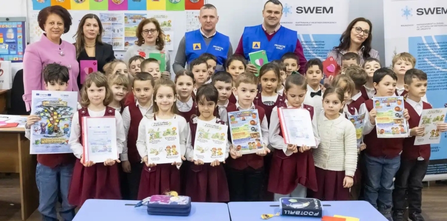 SWEM – un proiect privind situațiile meteorologice de urgență dedicat elevilor băimăreni
