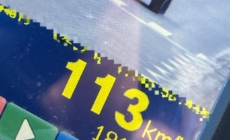 Prins conducând prin Giulești cu 113 km/h