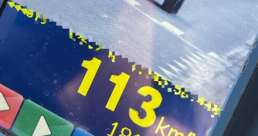 Prins conducând prin Giulești cu 113 km/h