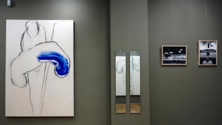 Sesiune de dialog alături de artistul Reszegh Botond în cadrul expoziției temporare „Viziuni la cotitură”, la Muzeul Judetean de Artă «Centrul Artistic Baia Mare»