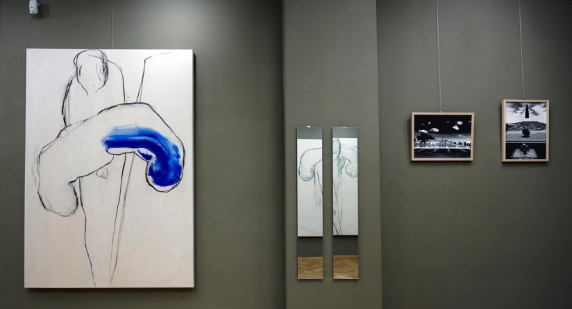 Sesiune de dialog alături de artistul Reszegh Botond în cadrul expoziției temporare „Viziuni la cotitură”, la Muzeul Judetean de Artă «Centrul Artistic Baia Mare»