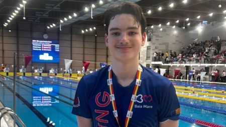 Matei Alexandru Petruț din cadrul CSM Baia Mare a obținut titlul de vicecampion regional și medalia de argint la Campionatele de Cadeți