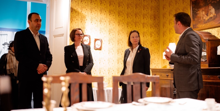 Ambasadoarea Republicii Federale Germania în România, Angela Ganninger, în vizită la Sighetu Marmației