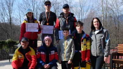 Succes pentru sportivii din Baia Sprie la Campionatul Național al Cluburilor Sportive Școlare la Schi Alpin