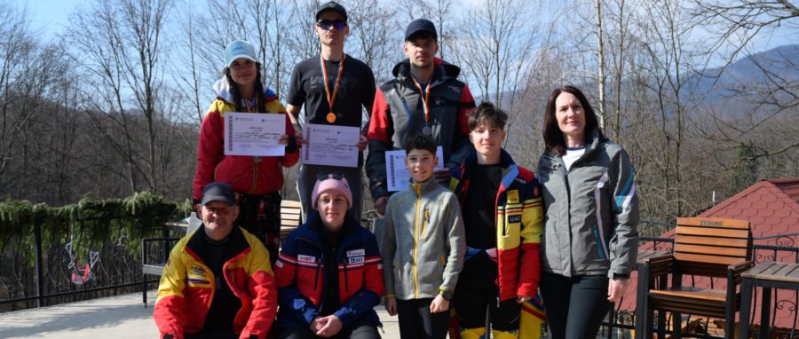 Succes pentru sportivii din Baia Sprie la Campionatul Național al Cluburilor Sportive Școlare la Schi Alpin