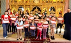 Parohia Săcălășeni a găzduit un atelier de confecționat mărțișoare