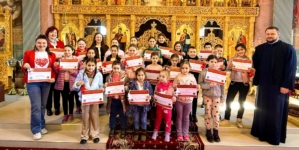 Parohia Săcălășeni a găzduit un atelier de confecționat mărțișoare