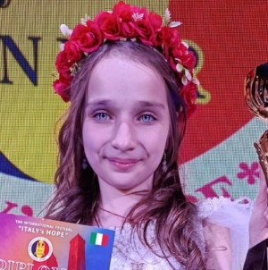 Lia Ciutac a câștigat locul I la Festivalul Internațional „Speranța Italiei” din Bologna