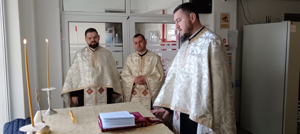 Mângâiere pentru bolnavi: Taina Sfântului Maslu la Spitalul Orășenesc Vișeu de Sus