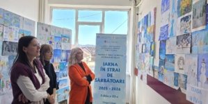 Concursul Interjudețean „Iarna în strai de sărbătoare”, organizat de Liceul Tehnologic „Grigore C. Moisil” Târgu Lăpuș, a reunit lucrările a 155 de elevi