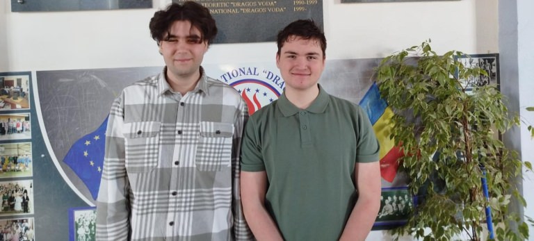 Raul Covrig și Tudor Boboșan vor reprezenta Colegiul „Dragoș Vodă” Sighetu Marmației la faza națională a Olimpiadei Interdisciplinare „Științele Pământului”