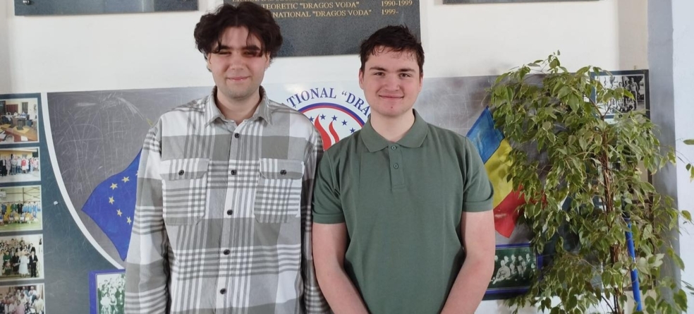 Raul Covrig și Tudor Boboșan vor reprezenta Colegiul „Dragoș Vodă” Sighetu Marmației la faza națională a Olimpiadei Interdisciplinare „Științele Pământului”