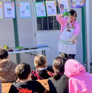 Copiii de pe Pirită, inițiați în grădinărit prin activități practice și educative