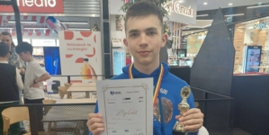 Darius Laza, pe podium la concursul de șah rapid „Șah în școală” de la Zalău