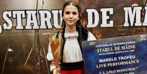 Rebecca Maria Danci a obținut Marele Trofeu al Festivalului Internațional „Starul de Mâine” de la Vatra Dornei