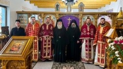 Liturghia Darurilor Înaintesfințite la Mănăstirea Chiuzbaia