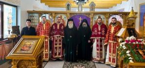 Liturghia Darurilor Înaintesfințite la Mănăstirea Chiuzbaia