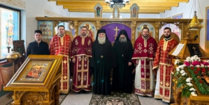 Liturghia Darurilor Înaintesfințite la Mănăstirea Chiuzbaia