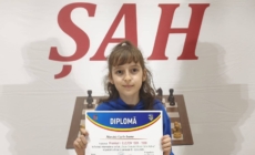 Carla Marchiș a urcat pe prima treaptă a podiumului în cadrul concursului de șah clasic desfășurat la Bicaz