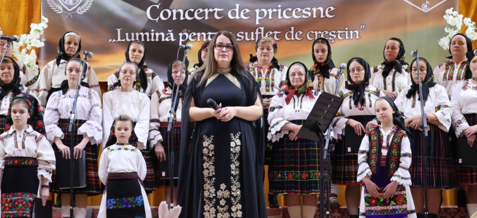 Emoție și credință la cea de-a V-a ediție a concertului de pricesne „Lumină pentru suflet de creștin” de la Târgu Lăpuș