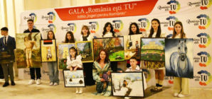Prof. Irina Doce și micii artiști ai Cercului de Pictură Borșa–Vișeu de Sus au strălucit la cea de-a IV-a ediție a Galei Naționale „România ești TU”