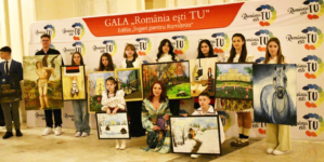 Prof. Irina Doce și micii artiști ai Cercului de Pictură Borșa–Vișeu de Sus au strălucit la cea de-a IV-a ediție a Galei Naționale „România ești TU”