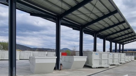 Pas important pentru finalizarea Centrului de Colectare prin Aport Voluntar din Merișor