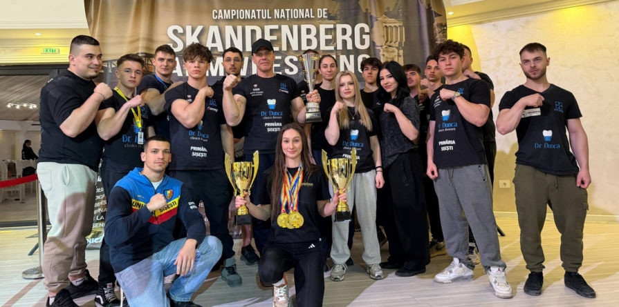 Performanță remarcabilă pentru Clubul Unirea Șișești la Campionatul Național de Skandenberg