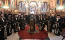 Slujire arhierească la Mănăstirea Rohia