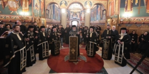 Slujire arhierească la Mănăstirea Rohia