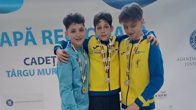 Sportivii de la Flykick Team Baia Mare, prezență notabilă la etapa regională de cadeți 12-13 ani de la Târgu Mureș