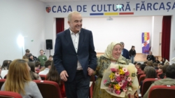 Bunica Lenuța din Chinteni, oaspete surpriză pentru elevii Școlii profesionale Fărcașa
