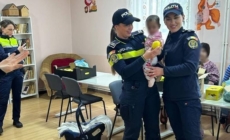 Cu ocazia Zilei Porților Deschise, vizită a polițiștilor la Centrul Maternal din Sighetu Marmației