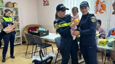 Cu ocazia Zilei Porților Deschise, vizită a polițiștilor la Centrul Maternal din Sighetu Marmației