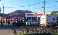 Accident rutier pe strada Vasile Lucaciu din Baia Mare: două mașini implicate