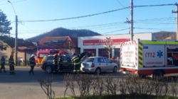 Accident rutier pe strada Vasile Lucaciu din Baia Mare: două mașini implicate