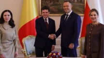 La Varșovia, Nicușor Dan a respins elegant propunerea lui Macron privind „umbrela nucleară”
