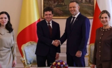 La Varșovia, Nicușor Dan a respins elegant propunerea lui Macron privind „umbrela nucleară”