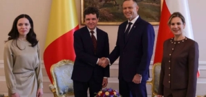 La Varșovia, Nicușor Dan a respins elegant propunerea lui Macron privind „umbrela nucleară”