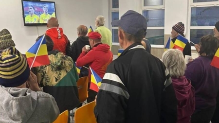 Seară de fotbal și voie bună la Azilul de Noapte din Baia Mare