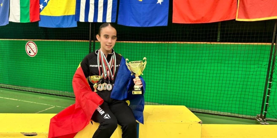 Bianca Toma aduce aur României la simplu feminin U13 la WTT Youth Contender Panagyurishte 2026